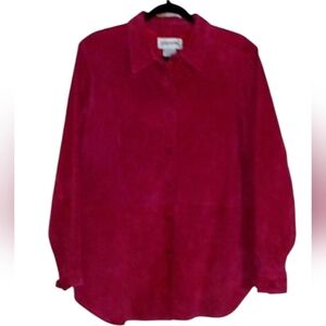 Bagatelle Red suede jacket